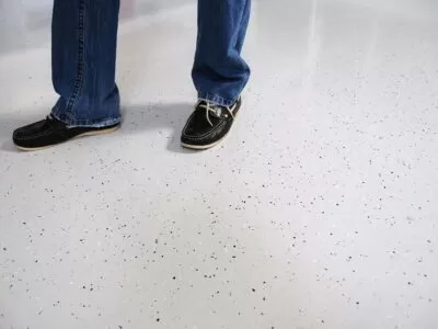 goedkoopste gietvloer met flakes